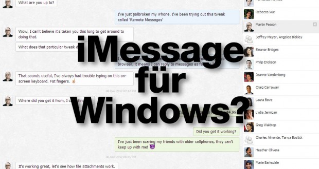 iMessage für Windows? Remote Messages für iOS 7! | apfeleimer