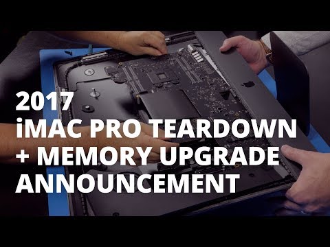 2017 iMac Pro Teardown + OWC Memory Upgrade Announcement