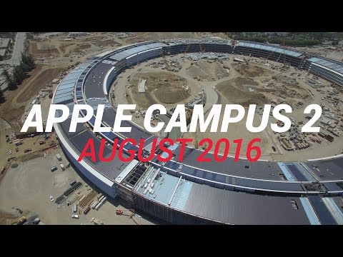 APPLE CAMPUS 2 August 2016 Construction Update 4K