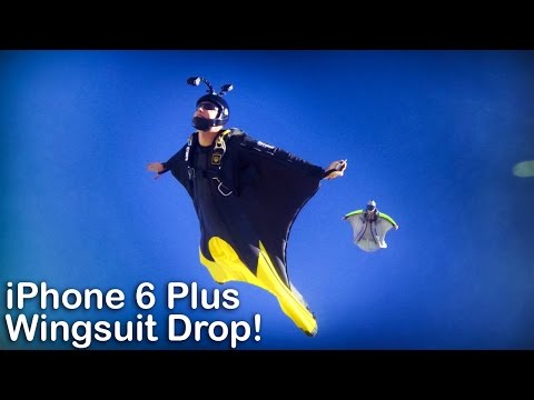 iPhone 6 Plus Wingsuit Drop