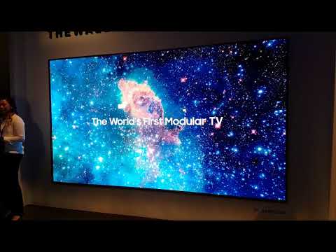 Samsung &quot;The Wall&quot; Micro-LED mit 146 Zoll (CES 2018)