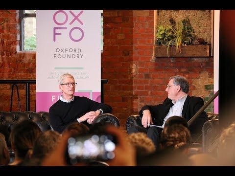 In Conversation with Apple CEO Tim Cook - The Oxford Foundry Launch