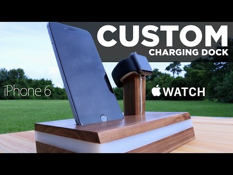 Mike Makes a CUSTOM Apple Watch Charging Stand