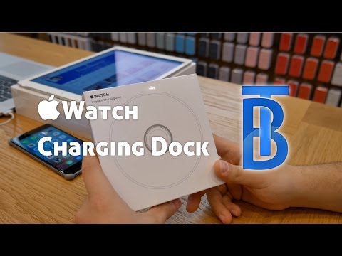Apple Watch Magnetic Charging Dock First Look! [4K]