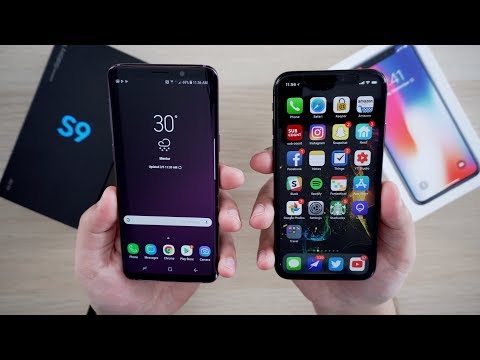 Samsung Galaxy S9 vs iPhone X (First Impressions)