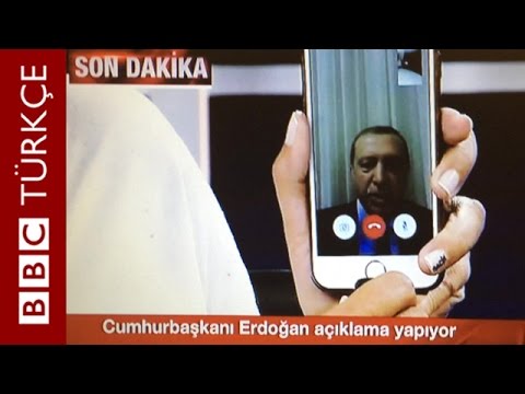 Erdoğan: Milletimi meydanlara davet ediyorum - BBC TÜRKÇE