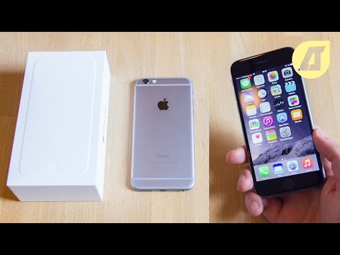 iPhone 6 ausgepackt (Unboxing)