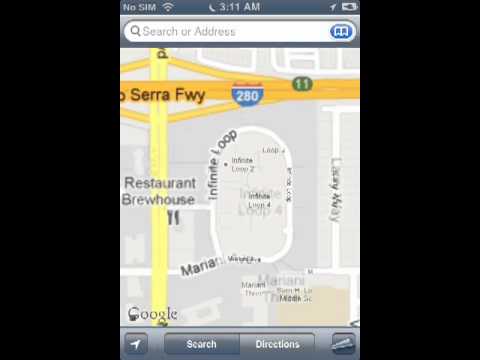 Google Maps on iOS 6.0