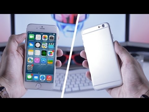 iOS 8 On The iPhone 6 [Hands On Visualisation!]