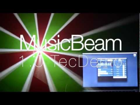 MusicBeam – DIY LASER SHOW using a video projector