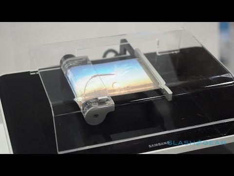 Samsung Display rollable OLED prototype