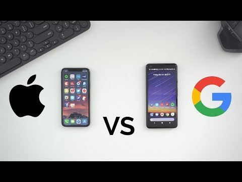 iPhone X vs Google Pixel 2 XL