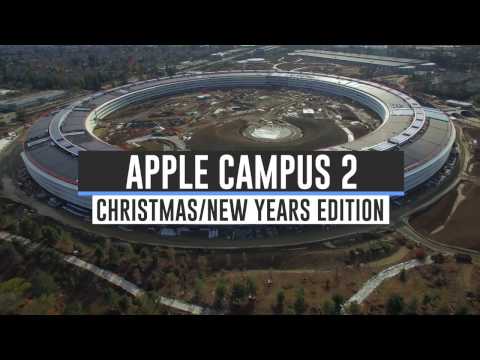 APPLE CAMPUS 2 Christmas/New Years Update 4K