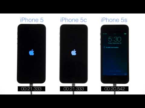 Boot Speed Test: iPhone 5 vs. iPhone 5c vs. iPhone 5s