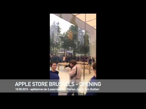 Apple Store Opening Brussels (Belgium) / Brüssel (Belgien)