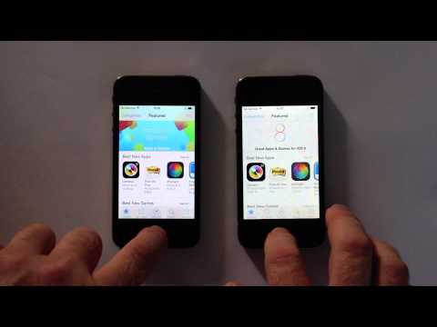 iPhone 4S iOS 7.1.2 vs 8.0.2