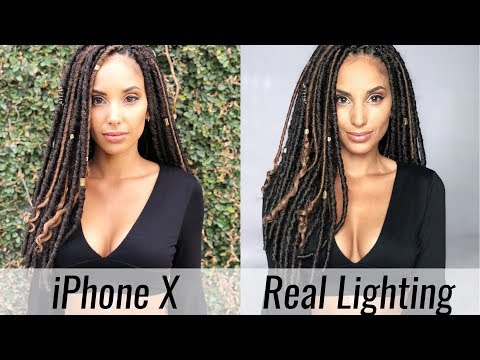 iPhone X vs. Professional Studio Lighting