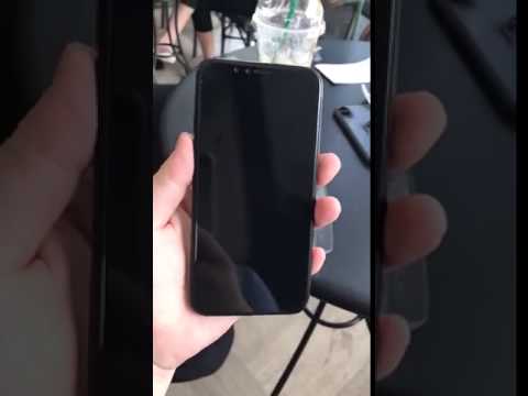 IPHONE 8 DUMMY IN BLACK: FRONT AND BACK