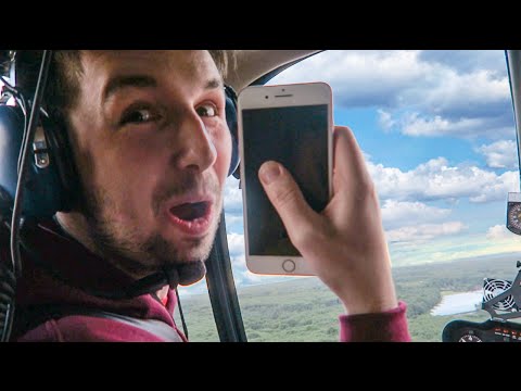 IPHONE 7 DROPPED FROM A HELICOPTER