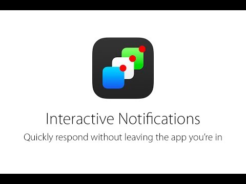 iOS 8 Concept - Interactive Notifications