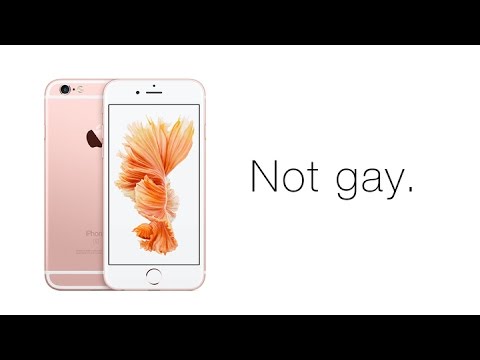The Rose Gold iPhone Is Not Gay
