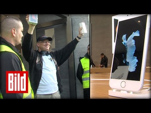 Iphone 6S - Crazy Verkaufsstart in Berlin ( Apple / App-Store )