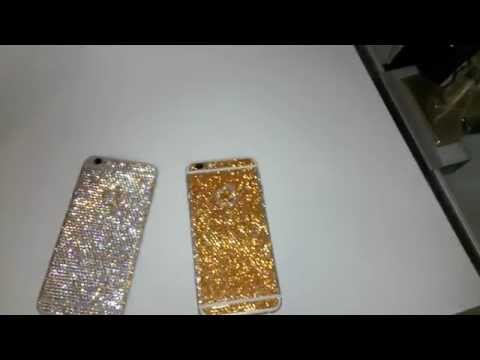 Hands on FIRST Apple IPhone 6 plus with Swarovski