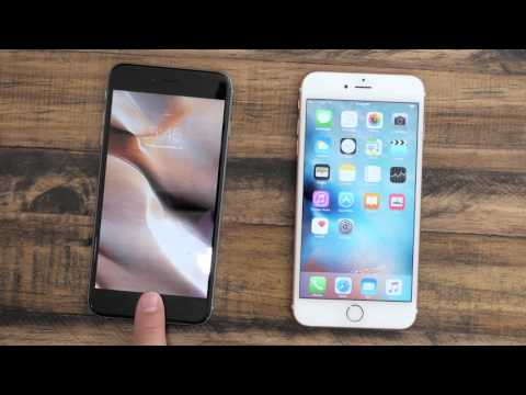 iPhone 6s Plus Touch ID Compared to iPhone 6 Plus
