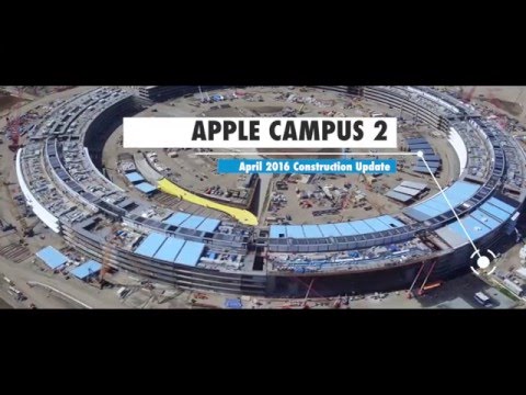Apple Campus 2: April 2016 Construction Update