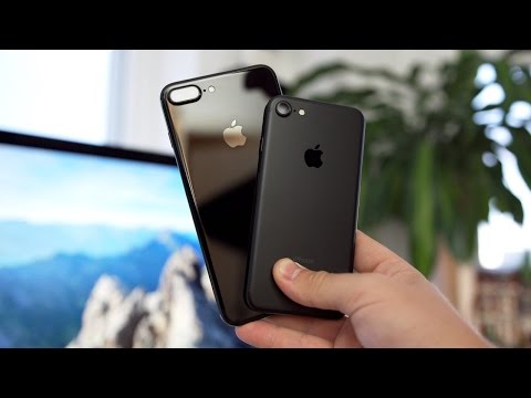iPhone 7 Plus Diamantschwarz: Unboxing, Farbvergleich &amp; Probleme! - felixba