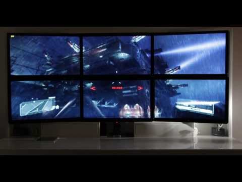 4K Crysis 3 Gaming in BootCamp on the Late 2013 Mac Pro with 6 27 Inch Screens [4K]