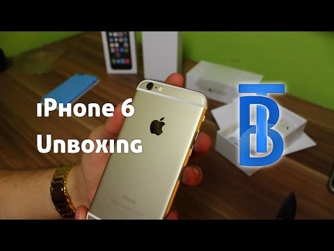 Unboxing &amp; Erster Eindruck: Apple iPhone 6 64GB Gold [German/Deutsch]