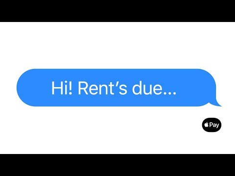 Apple Pay — Just text them the money — Rent