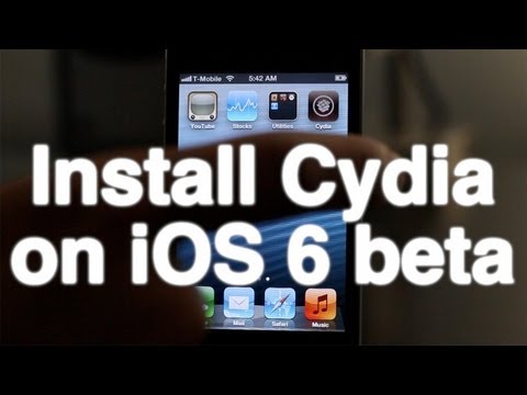 How to install Cydia on iOS 6 beta