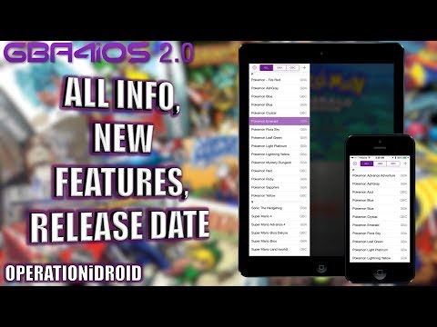 GBA4iOS 2.0: Release Date, All NEW Features, and Announcements!