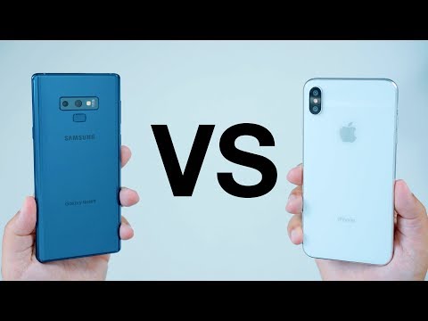 Samsung Galaxy Note 9 vs Apple's New 2018 iPhone Lineup