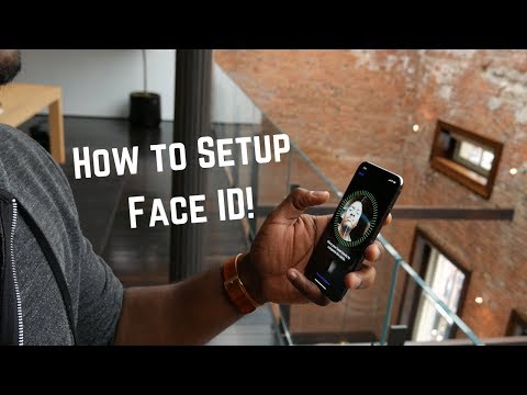 How to Setup FaceID on the iPhone X!