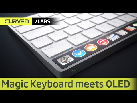 CURVED/labs: Apple Magic Keyboard meets OLED!