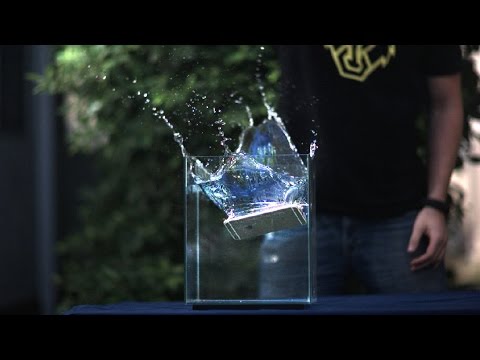 iPhone 6 Plus SlowMo Drop Test at 35,000 FPS