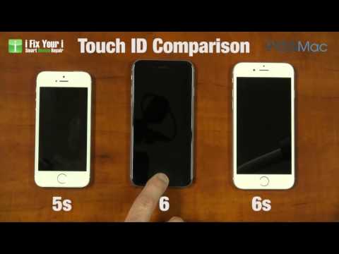 iPhone 6S Touch ID (2nd Gen) Speed Comparison vs iPhone 6 &amp; iPhone 5s Touch ID (1st Gen)