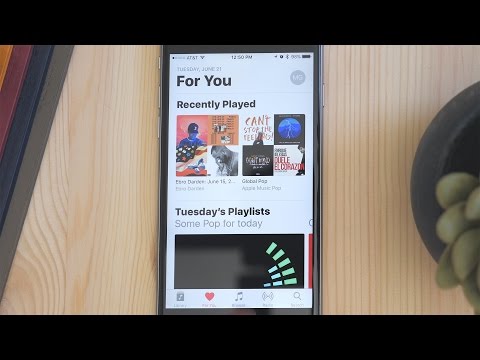 iOS 10’s Redesigned Apple Music App