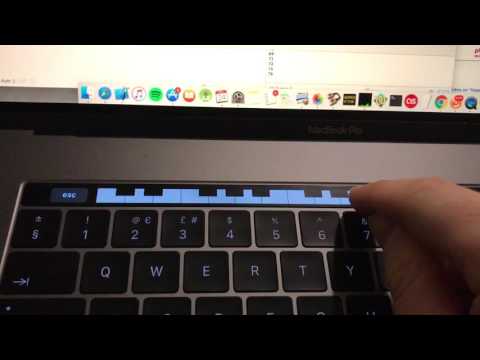 Touch Bar Piano demo