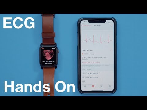 Hands-On With the ECG Feature for Apple Watch Series 4!