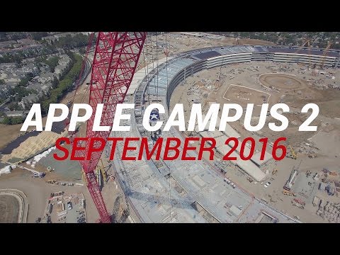 APPLE CAMPUS 2 September 2016 Construction Update 4K