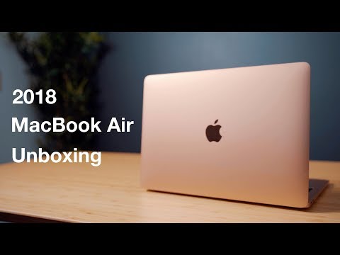 2018 MacBook Air Unboxing &amp; Hands On