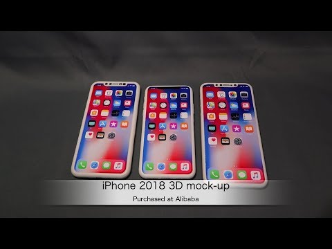 iPhone 2018 3D print mock-up