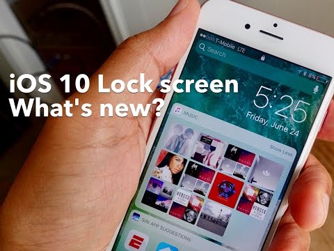 iOS 10: Lock screen - What's new?