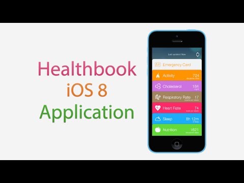 Healthbook iOS 8 Application Demo