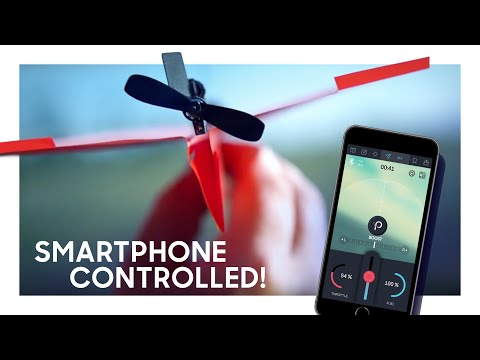 POWERUP 3.0 Smartphone Controlled Paper Airplane Kickstarter