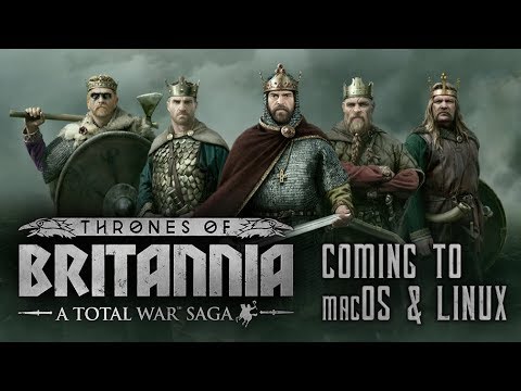 A Total War Saga: THRONES OF BRITANNIA — Coming to macOS and Linux